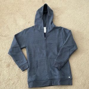Danskin Ladies’ Blue Heathered Long Hoodie